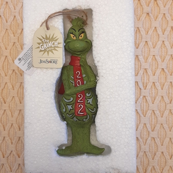 Jim Shore Grinch Tree Ornament - Picture 3 of 5